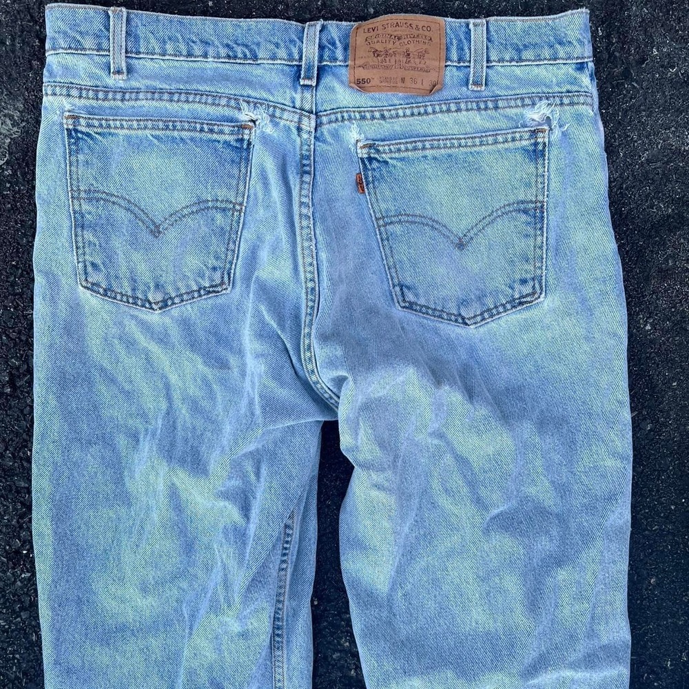 1990s Orange Tab Levi's size 36" x 30"